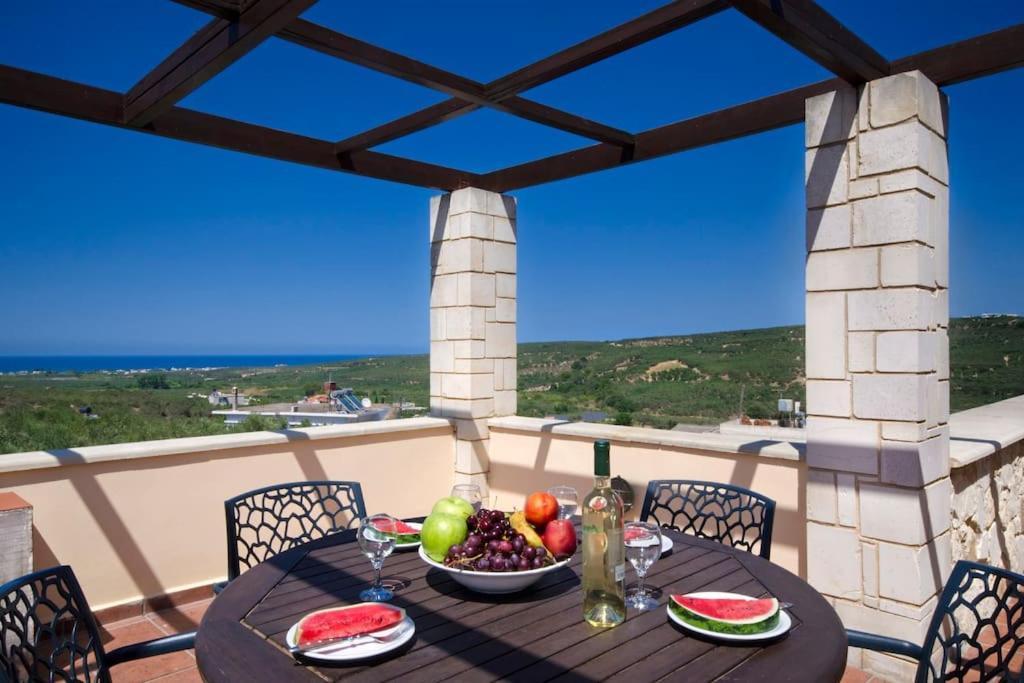 Villa Katerina With Eco Heated Pool Spilia  Экстерьер фото