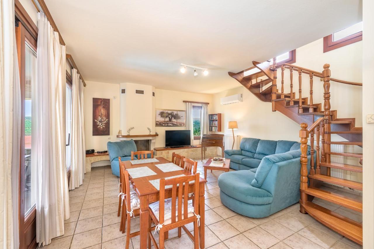 Villa Katerina With Eco Heated Pool Spilia  Экстерьер фото