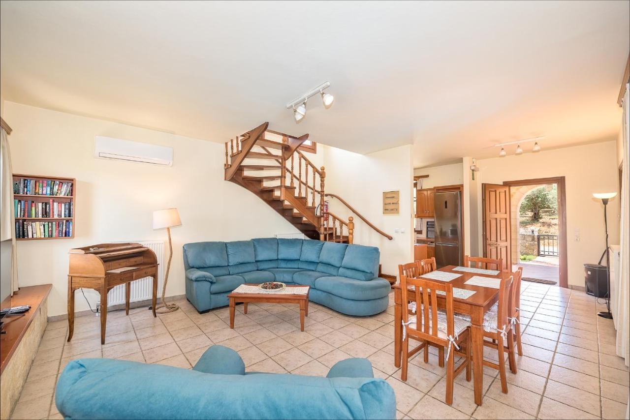 Villa Katerina With Eco Heated Pool Spilia  Экстерьер фото